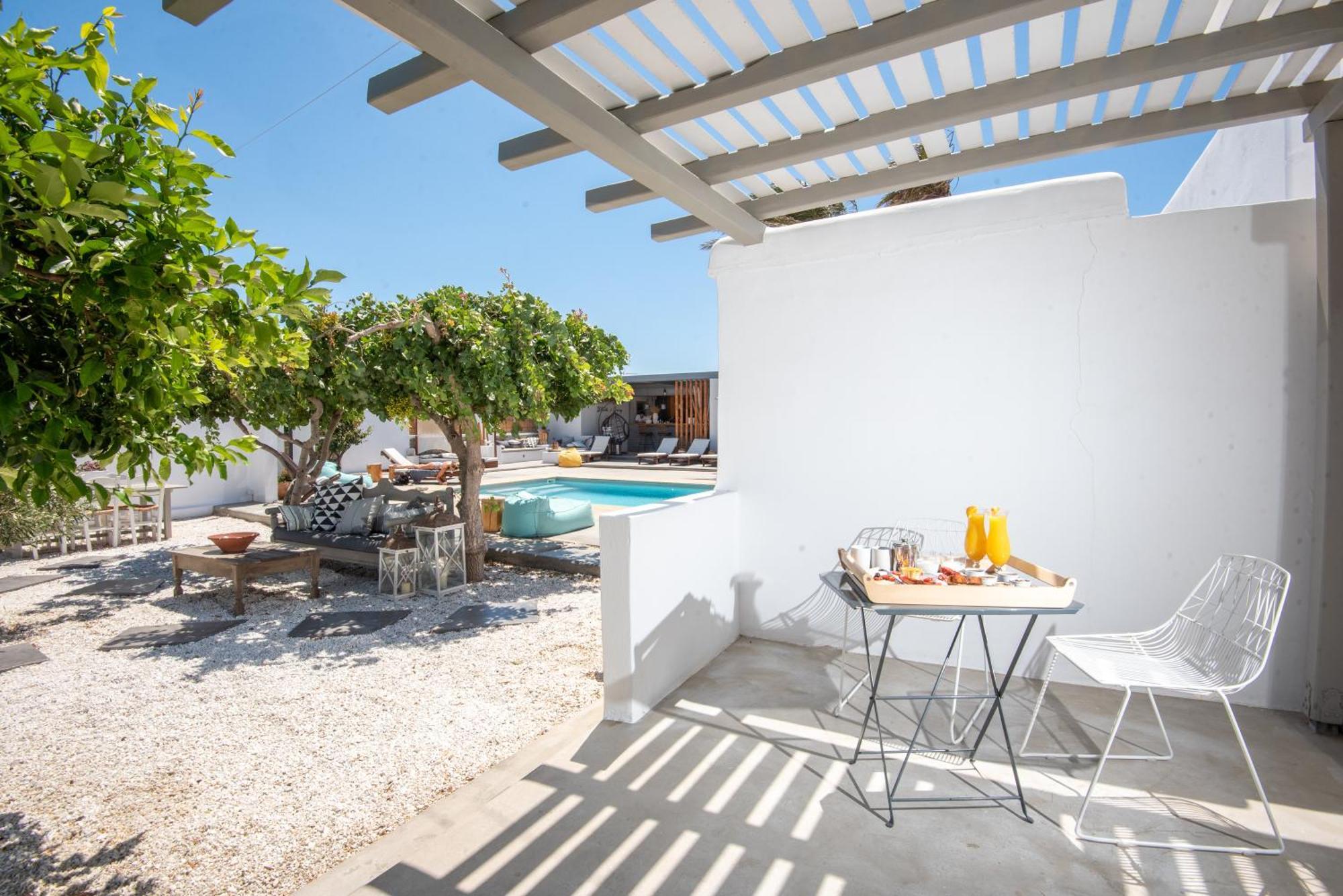 Апартаменты White And Grey Mykonos Town Экстерьер фото